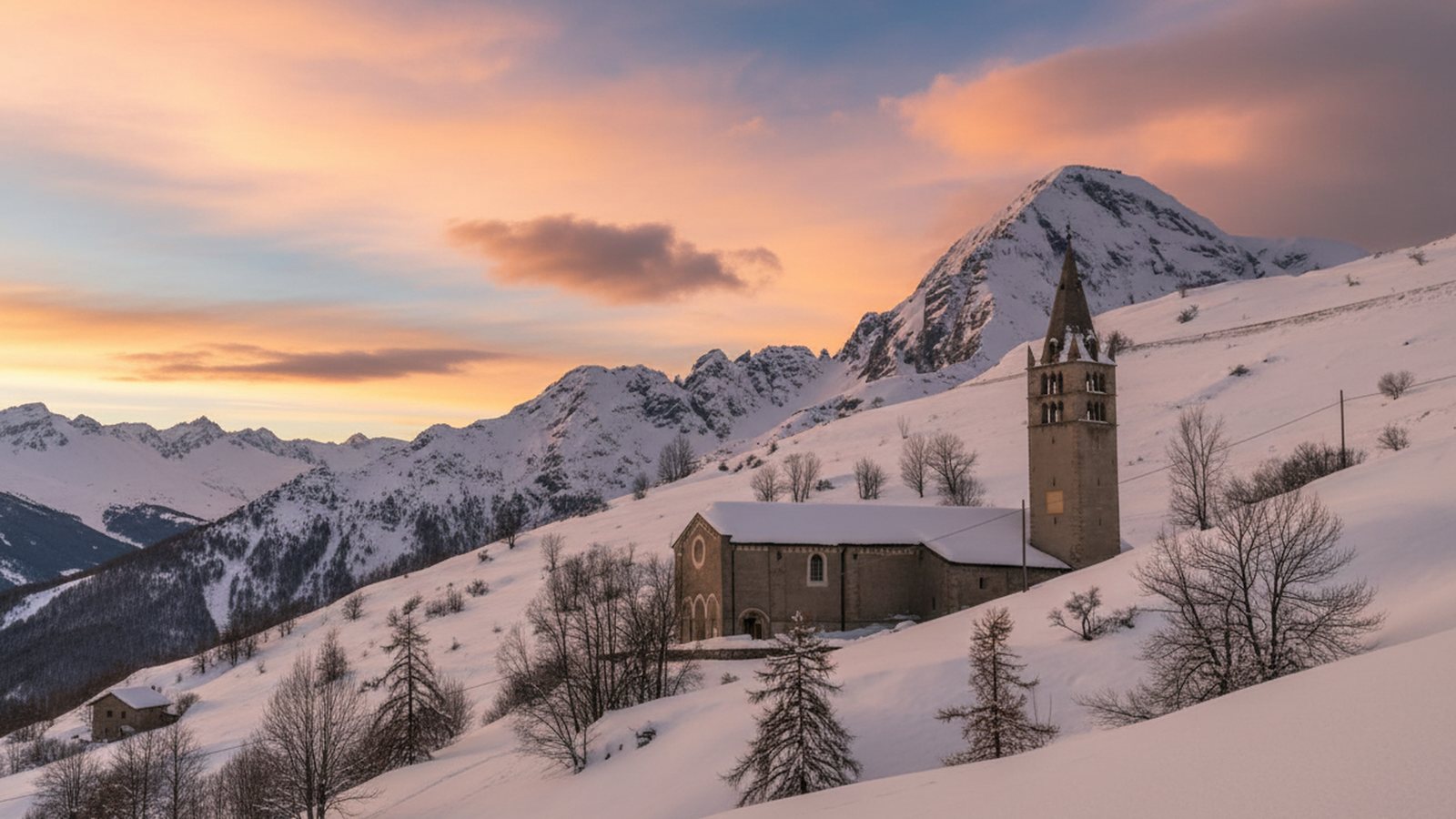 Chiesa San Restituto, dintorni di Sestriere